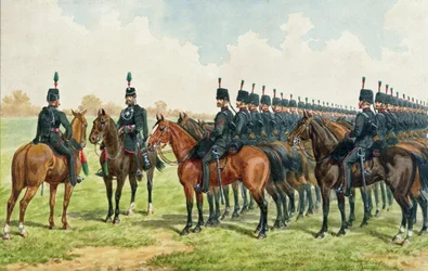Royal East Kent Yeomanry, 1865